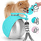 Portable Dog Water Bottle 10oz Stainless Steel Travel Dog Water Dispenser With Bowl No-Spill Puppy Water Bottle For Walking Hiking Small Dog Water Bottle