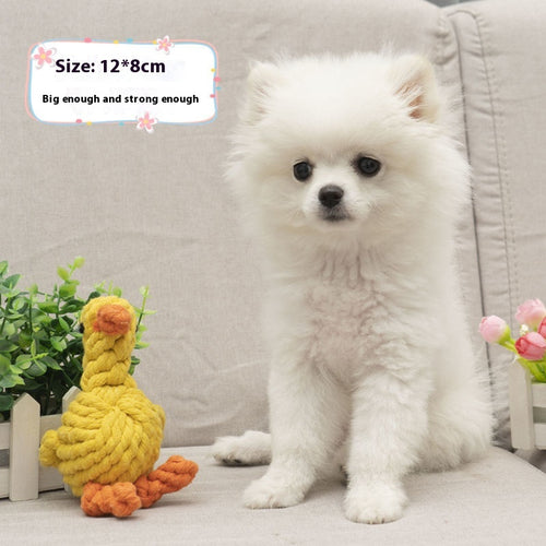 Dog Dog Chewing Rope Carrot Toy Rope Molar Long Lasting