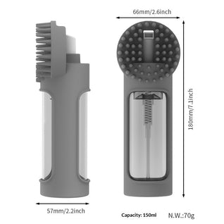 2-in-1 Pet Bath Brush