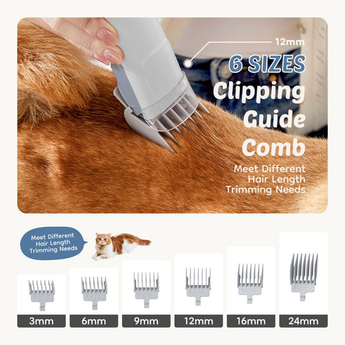 Pet Grooming Vacuum Kit