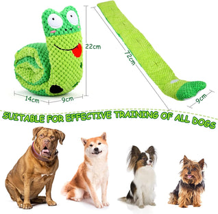 Squeaky Snuffle Plush Dog Toy