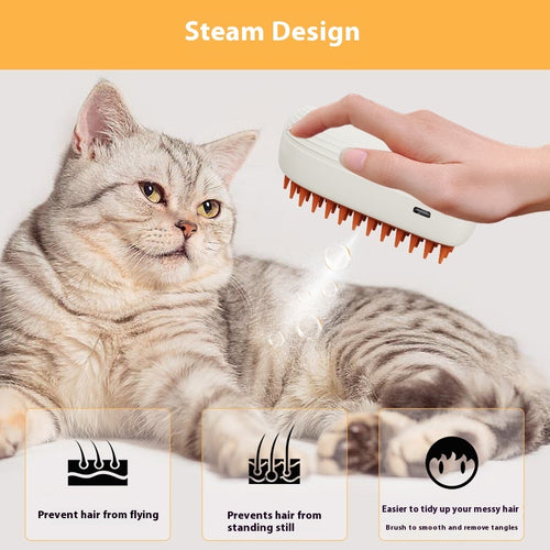 USB Rechargeable Pet Massage Brush