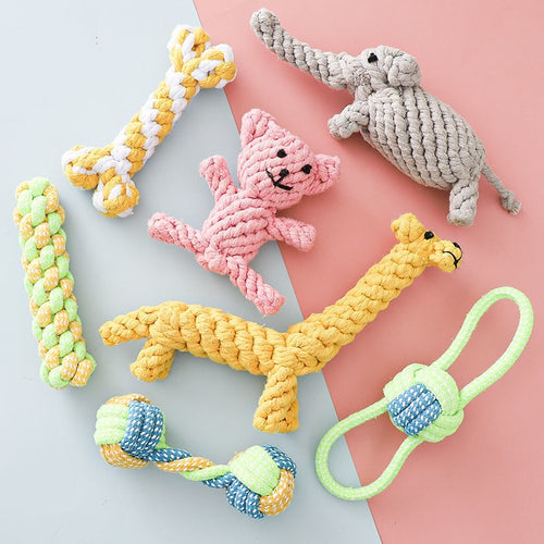Dog Dog Chewing Rope Carrot Toy Rope Molar Long Lasting