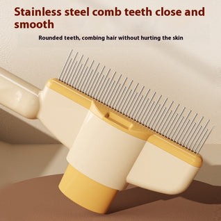 Self-Cleaning Pet Comb
